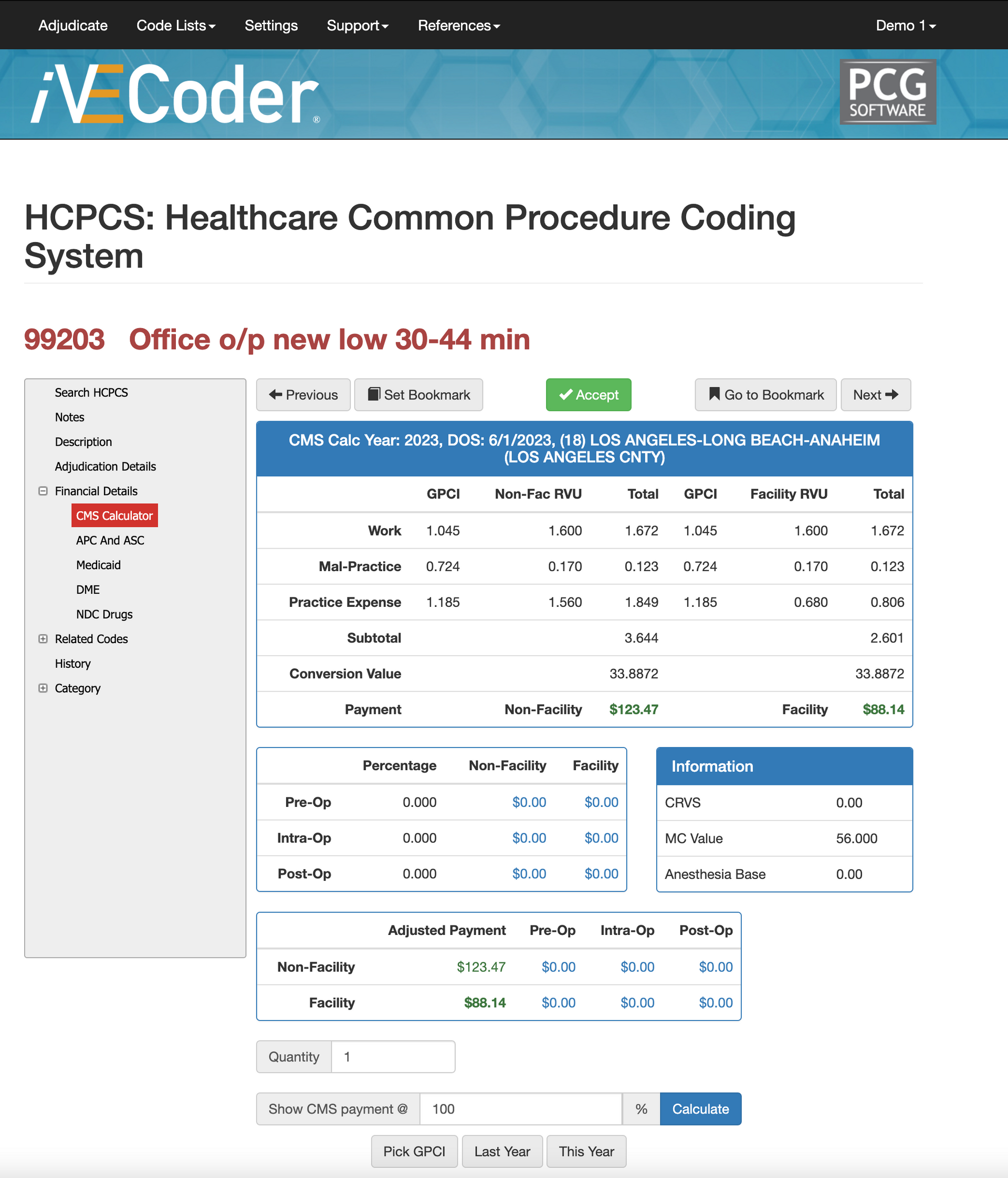 reimbursement rates,rvu rates,cms calculator
