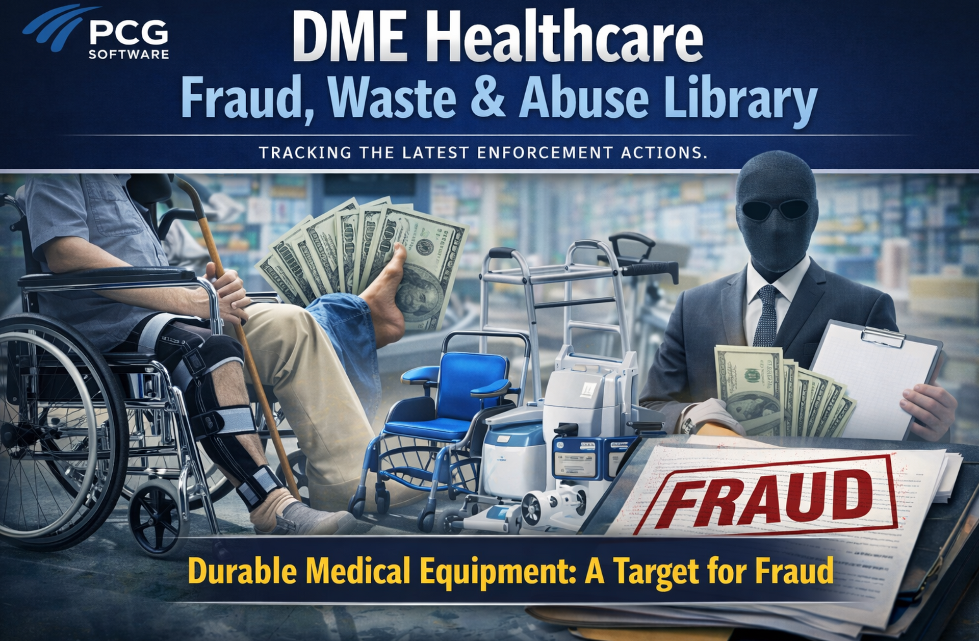 dme fraud,durable medical equipment fraud,healthcare fraud enforcement
