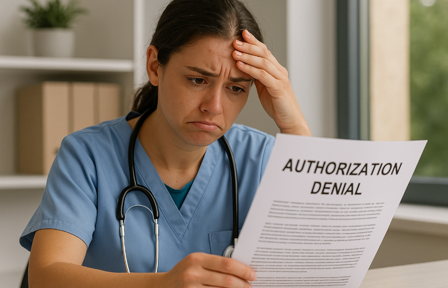 frustrated with pre authorization denials