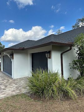 Gutter Installation 2 - Gutter Installation in Lutz, FL A home with seamless gutters in Land O Lakes, FL