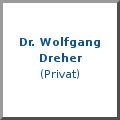 blauer Text auf weißem Hintergrund: Dr. Wolfgang Dreher (privat)