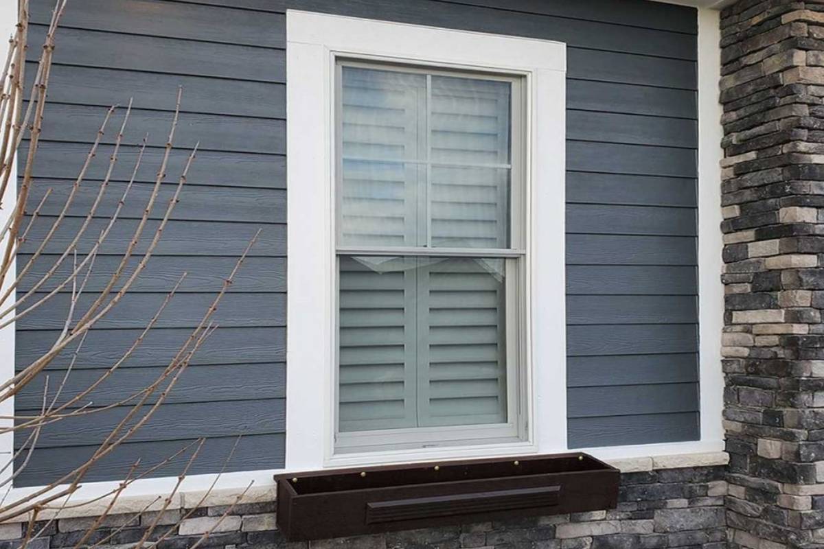 a window with shutters on it Simply Windows