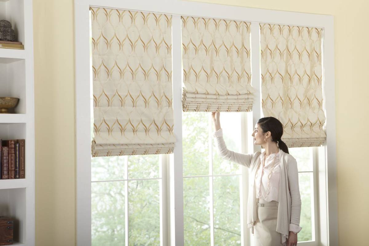 Custom Roman Shades Simply Windows