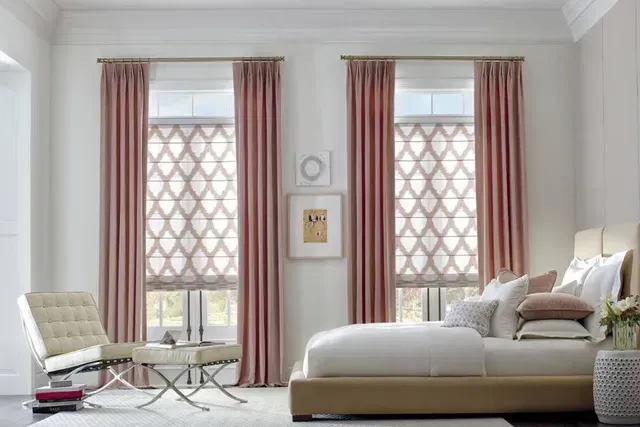 Hunter Douglas Design Studio™ Roman Shades in Westborough, MA