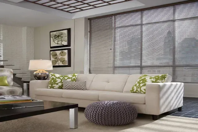 Hunter Douglas Modern Precious Metals Mini Blinds in Westborough, MA