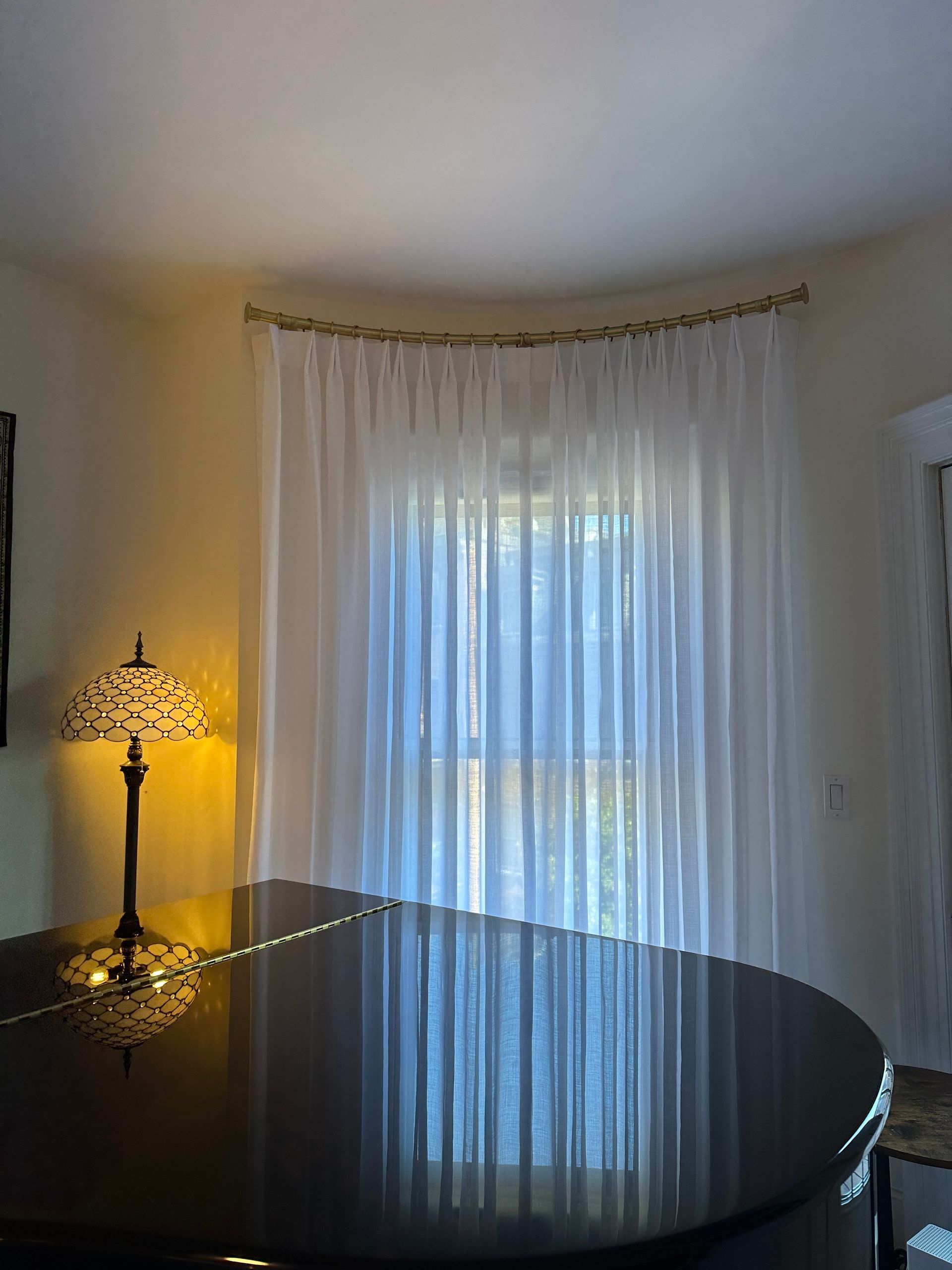 Bay and Bow Window Drapery Ideas Gallery