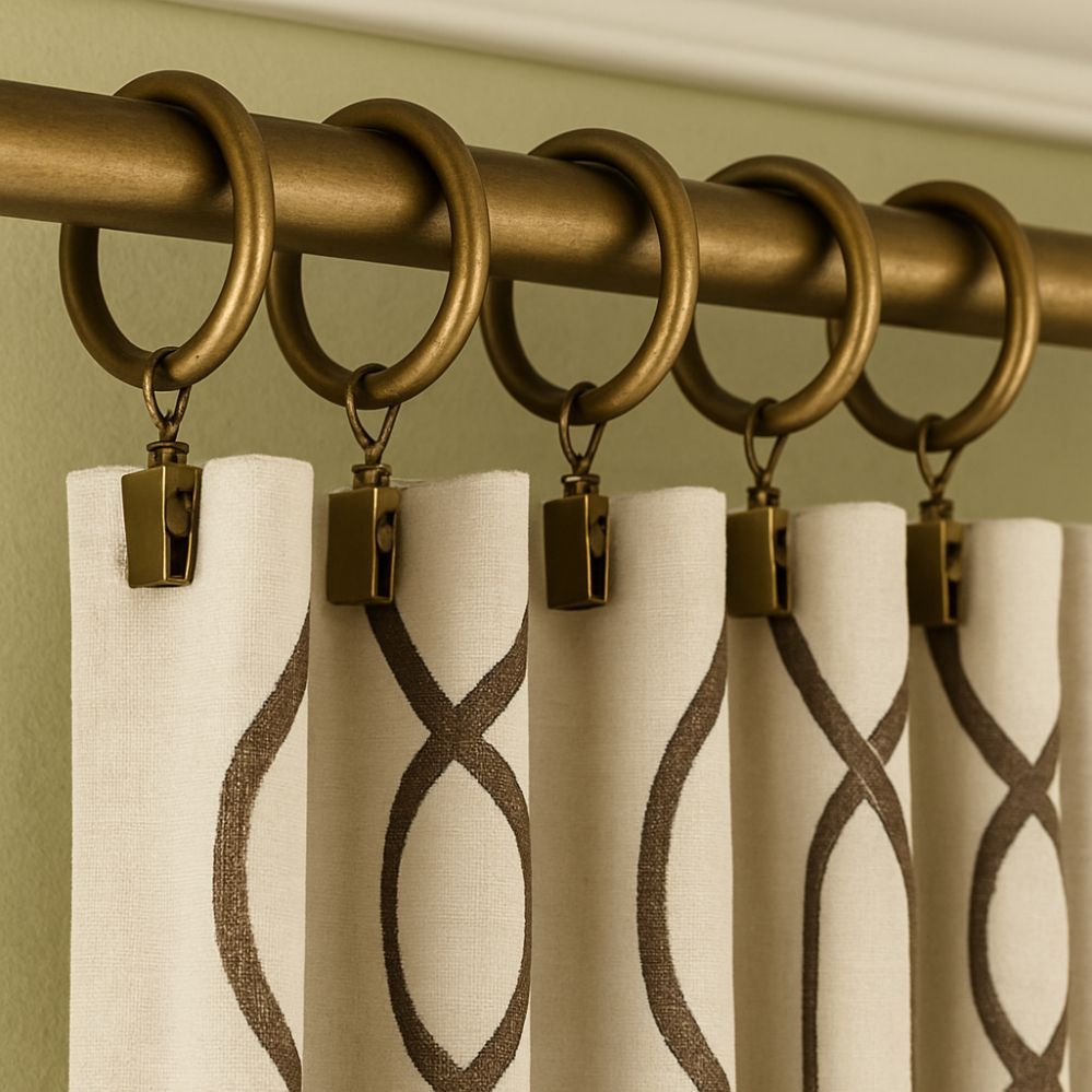 Flat Panel Draperies: How Many Rings Are Needed?