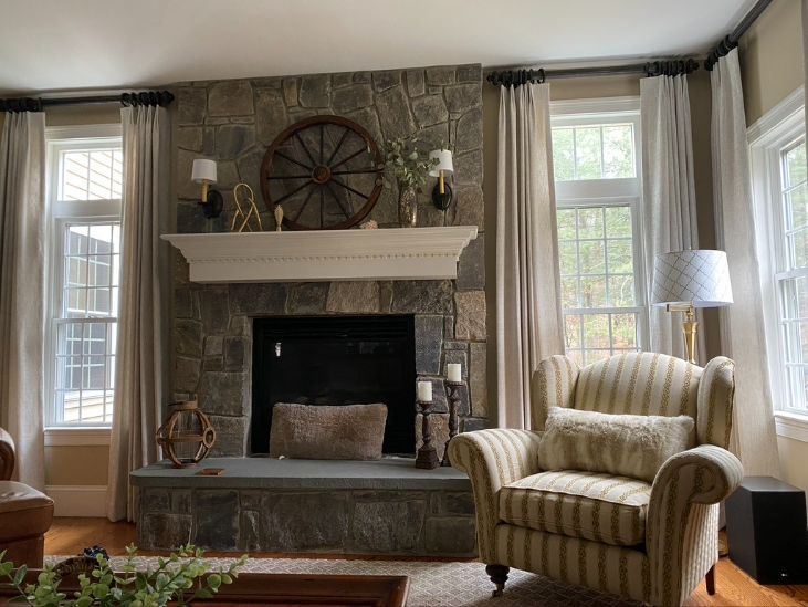 Simply Windows New England Homes: Cozy Fireplace