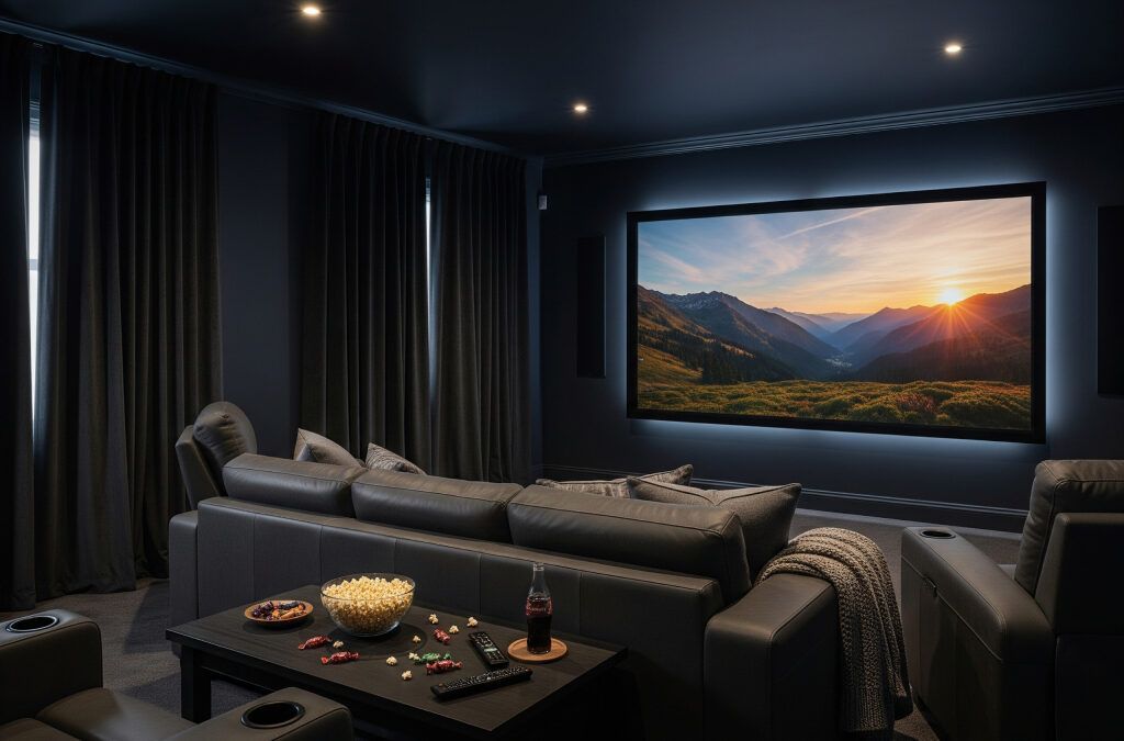 Top Drapery Options for Media Rooms