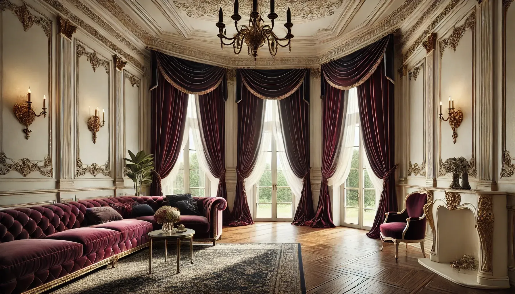 Velvet Curtains