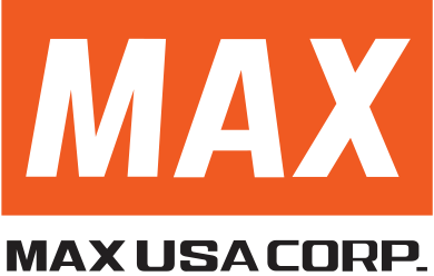 MAX logo: White text