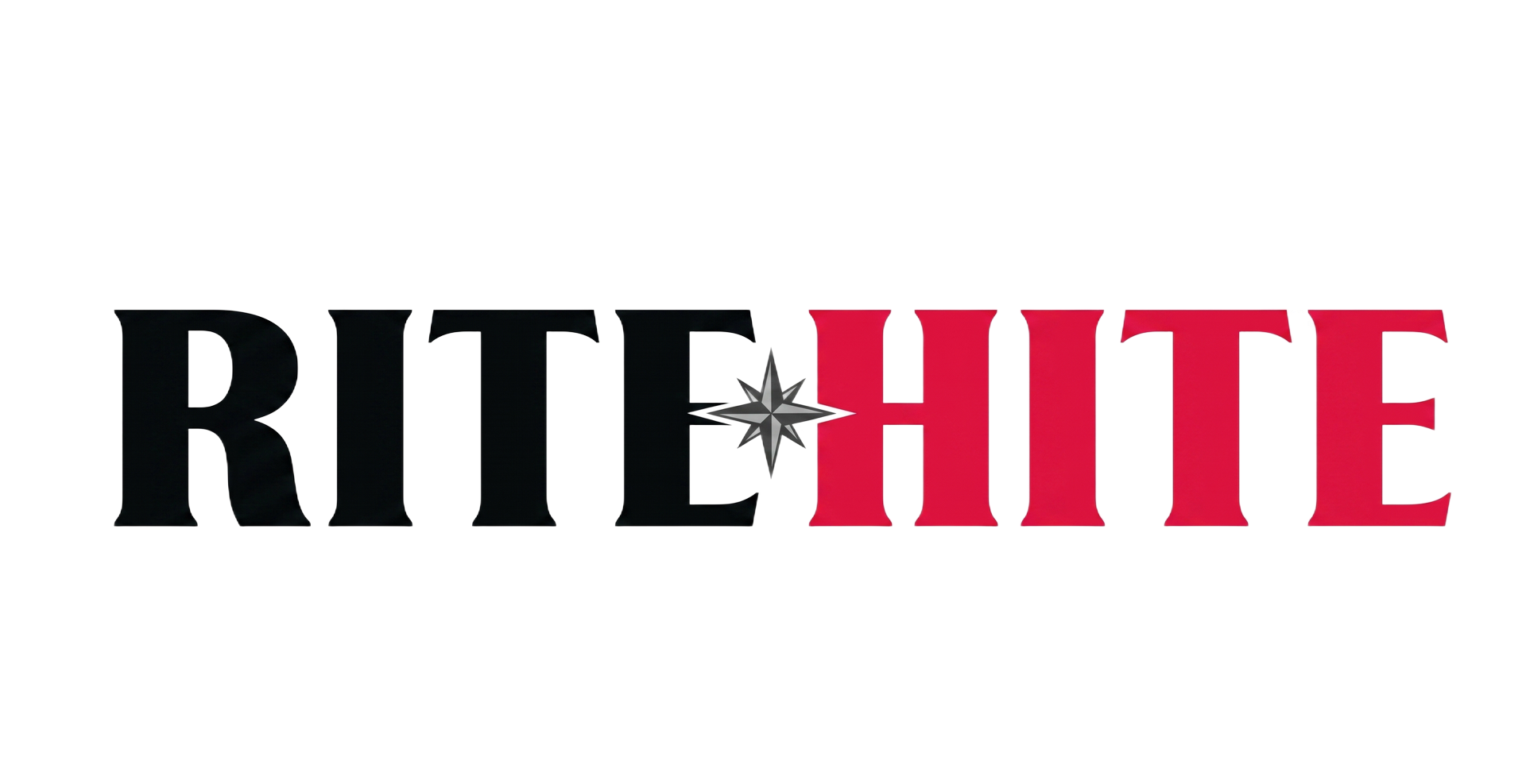 RITEHITE logo in black and red text with a small starburst between the words