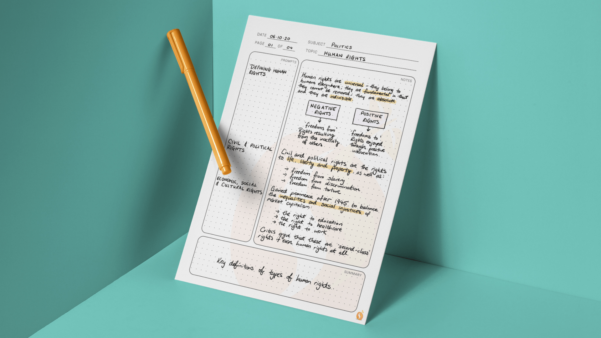 Well noted. How to take Smart Notes на русском. Good Notes.