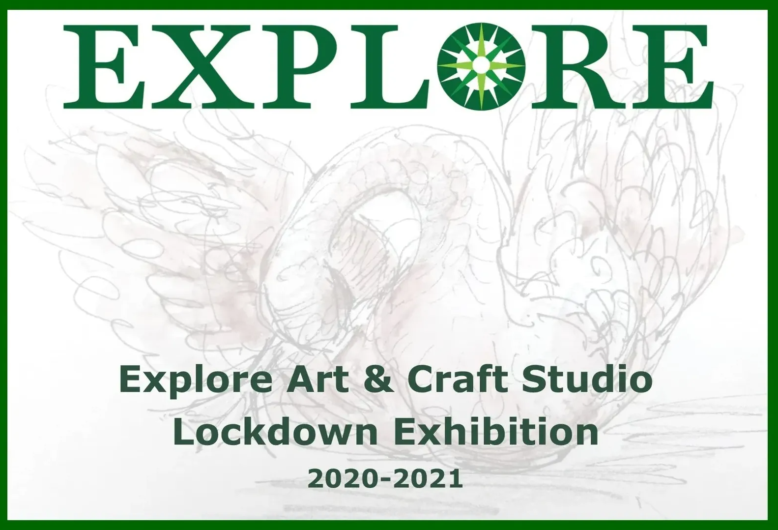 Explore Lifelong Learning 2021 - Art & Craft Studio Lockdown Exhibition - Adult Education