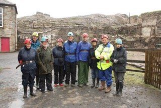 Explore lifelong learning Nenthead mine visit adult education