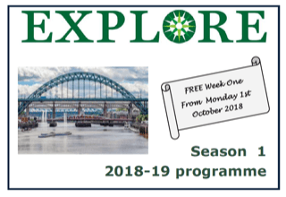 Explore lifelong learning 2018 Season 1 2018-19 programme adult education