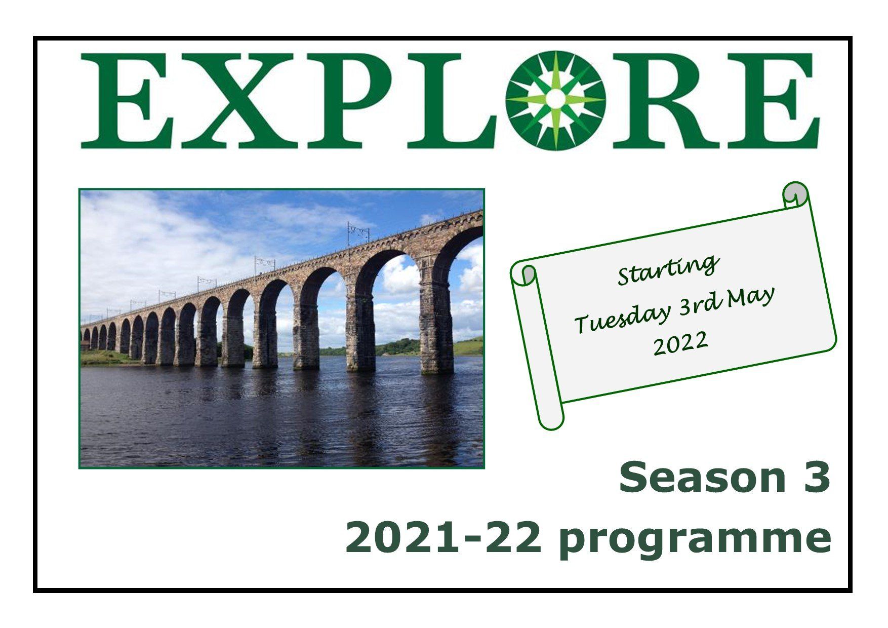Explore lifelong learning 2020 Season 3 2021-22 programme adult education