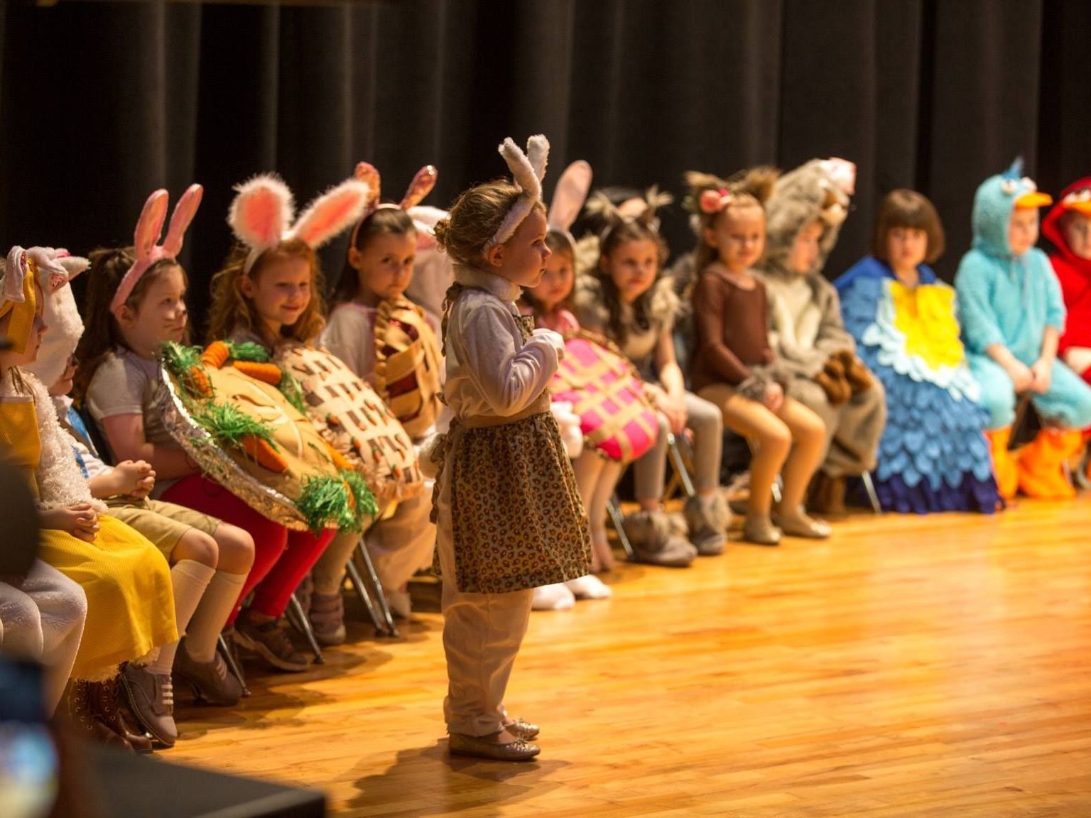 school play peter rabbit play teachers pet preschool north little rock