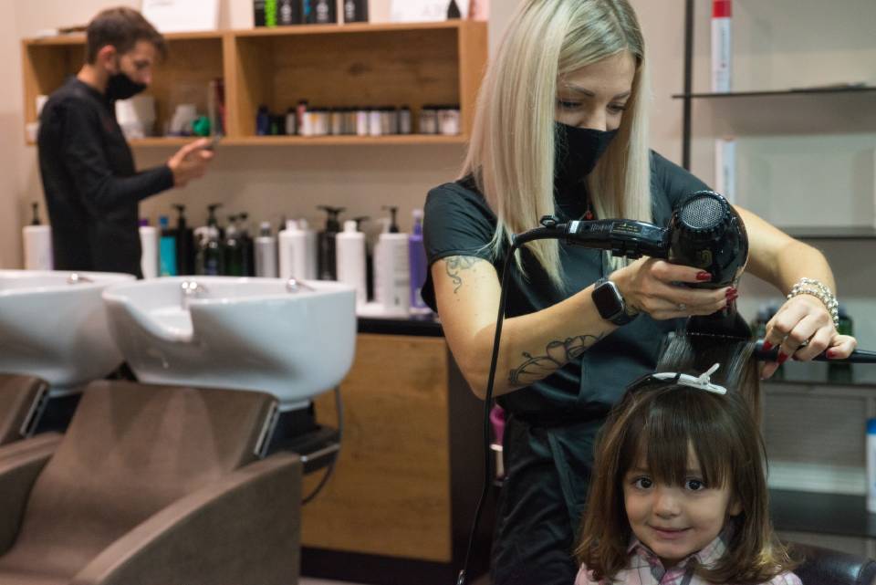 Parrucchiere per bimbi