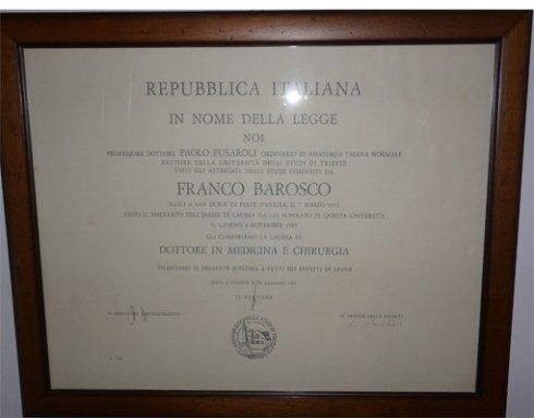 laura dottore franco barosco oculista
