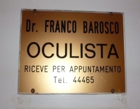 targa studio oculistico