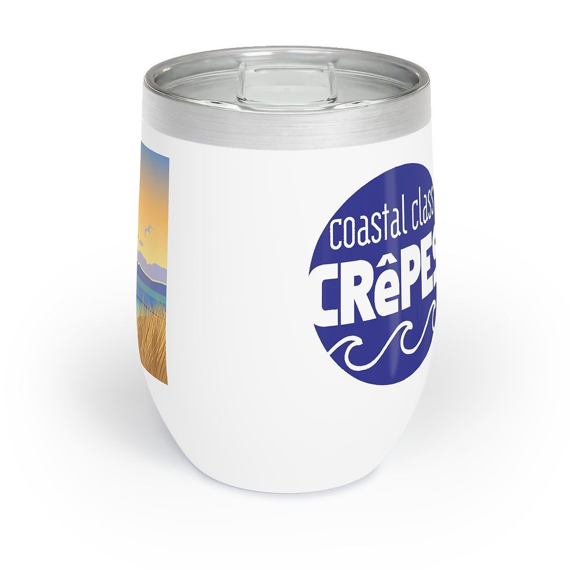 Beachscape Chill Wine Tumbler