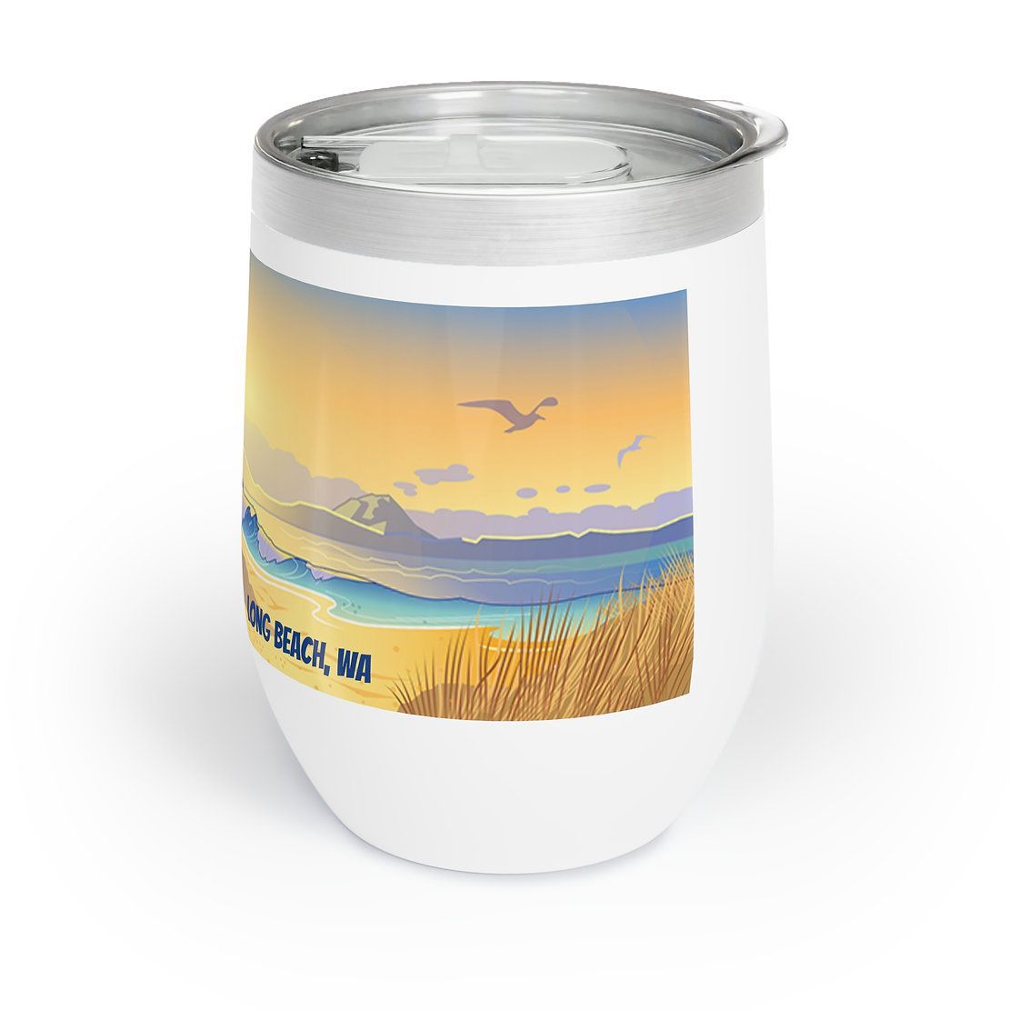 Beachscape Chill Wine Tumbler