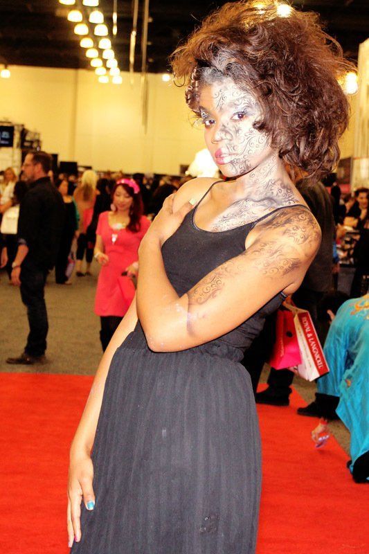Woman Posing for an Event Picture — in Glendale, CA — AML Academy Makeup & Hair