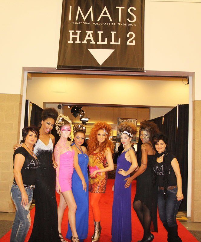 IMATS Event Picture — in Glendale, CA — AML Academy Makeup & Hair