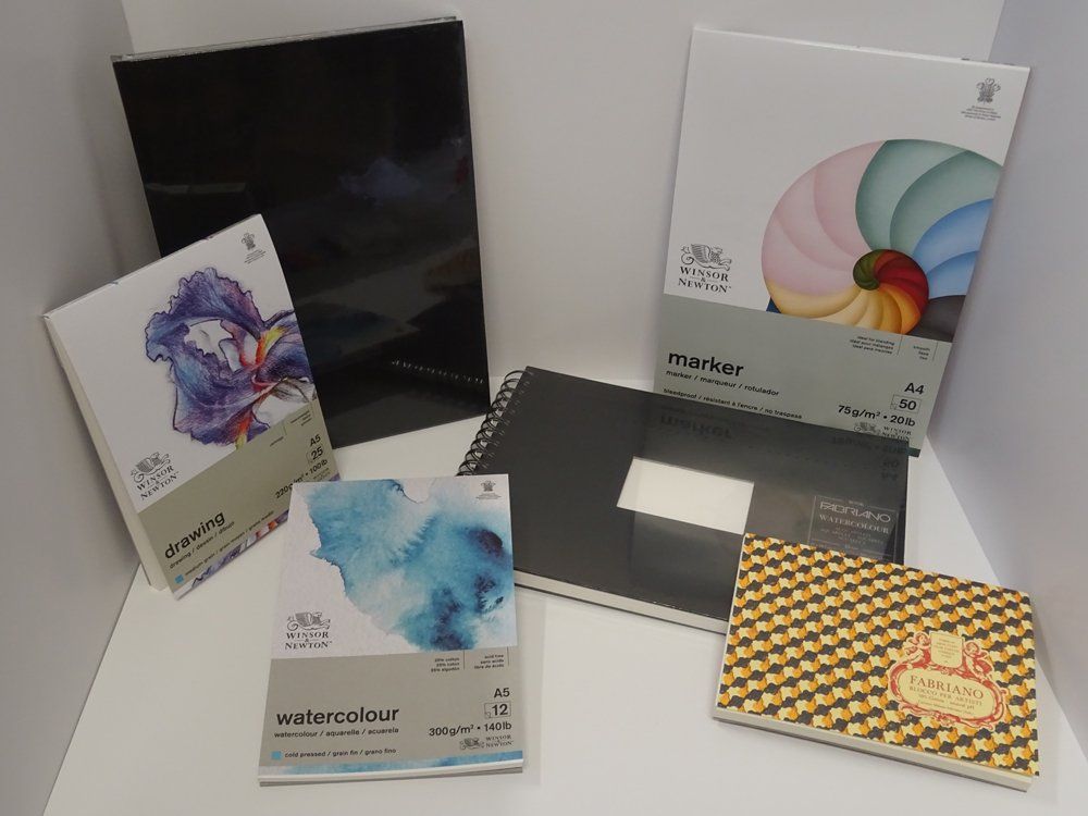 Carta da disegno e acquerello