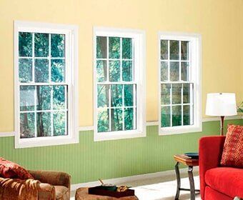 Three Double Hung Windows — St. Louis, MO — Edelen Door & Window