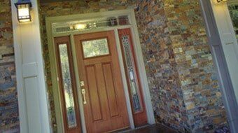 Entry Door with Fiber-Glass Window — St. Louis, MO — Edelen Door & Window