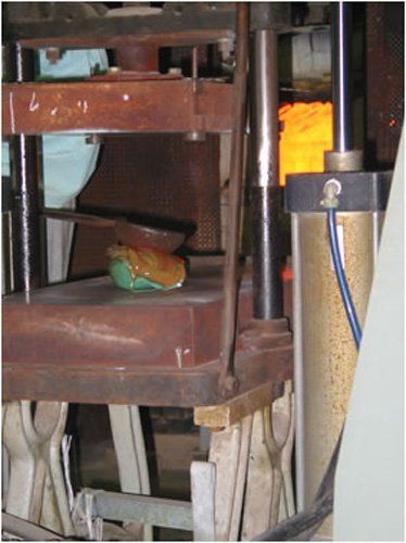 fase di inizio pressatura