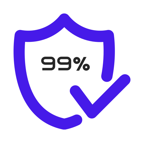 SureScan AgeID is the only device with 99.9% verification accuracy rate.
