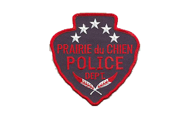 Prairie du Chien Police logo.
