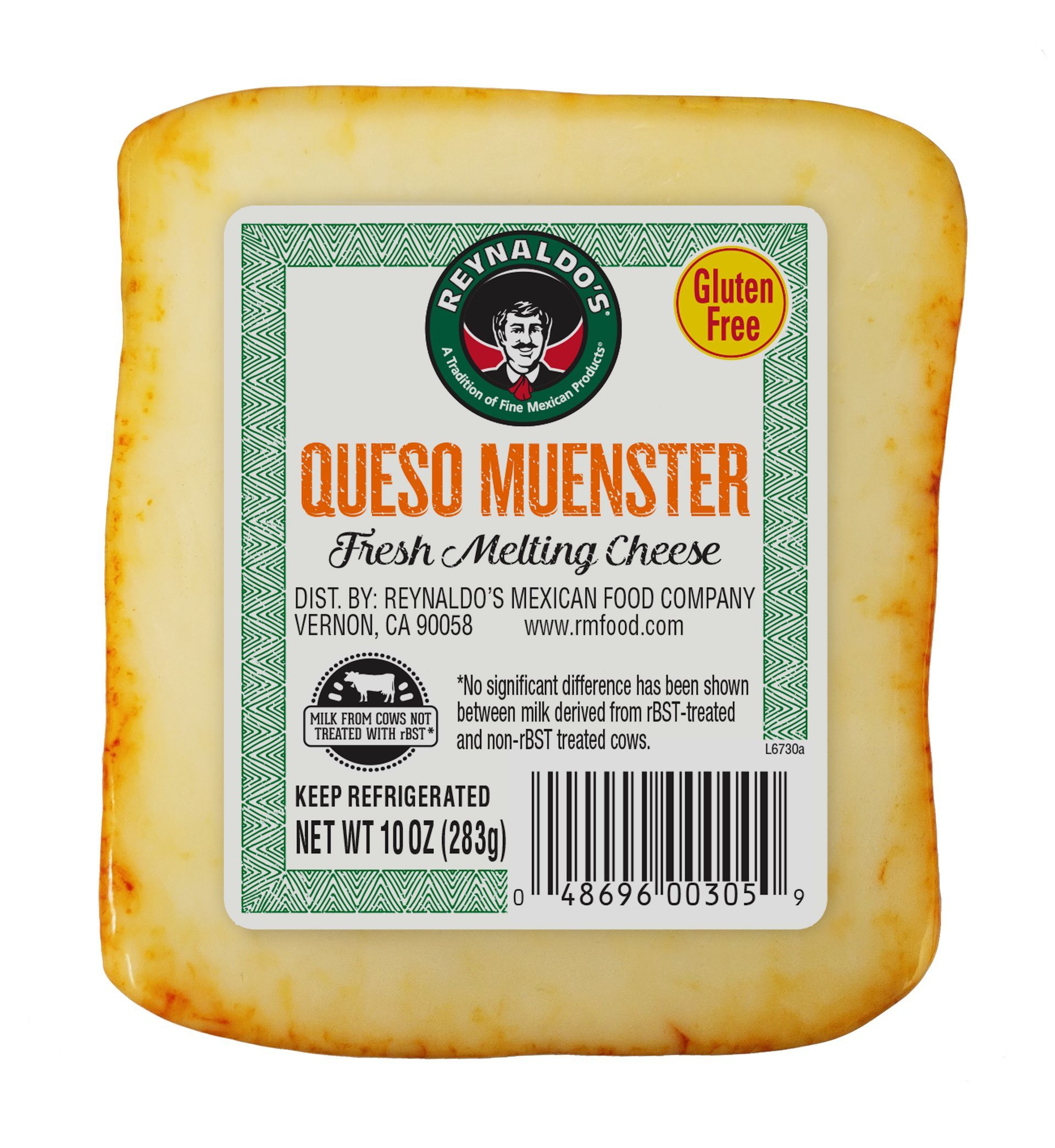 El Viajeros Queso Muenster Creamy Melting Cheese For Mexican Dishes 8568