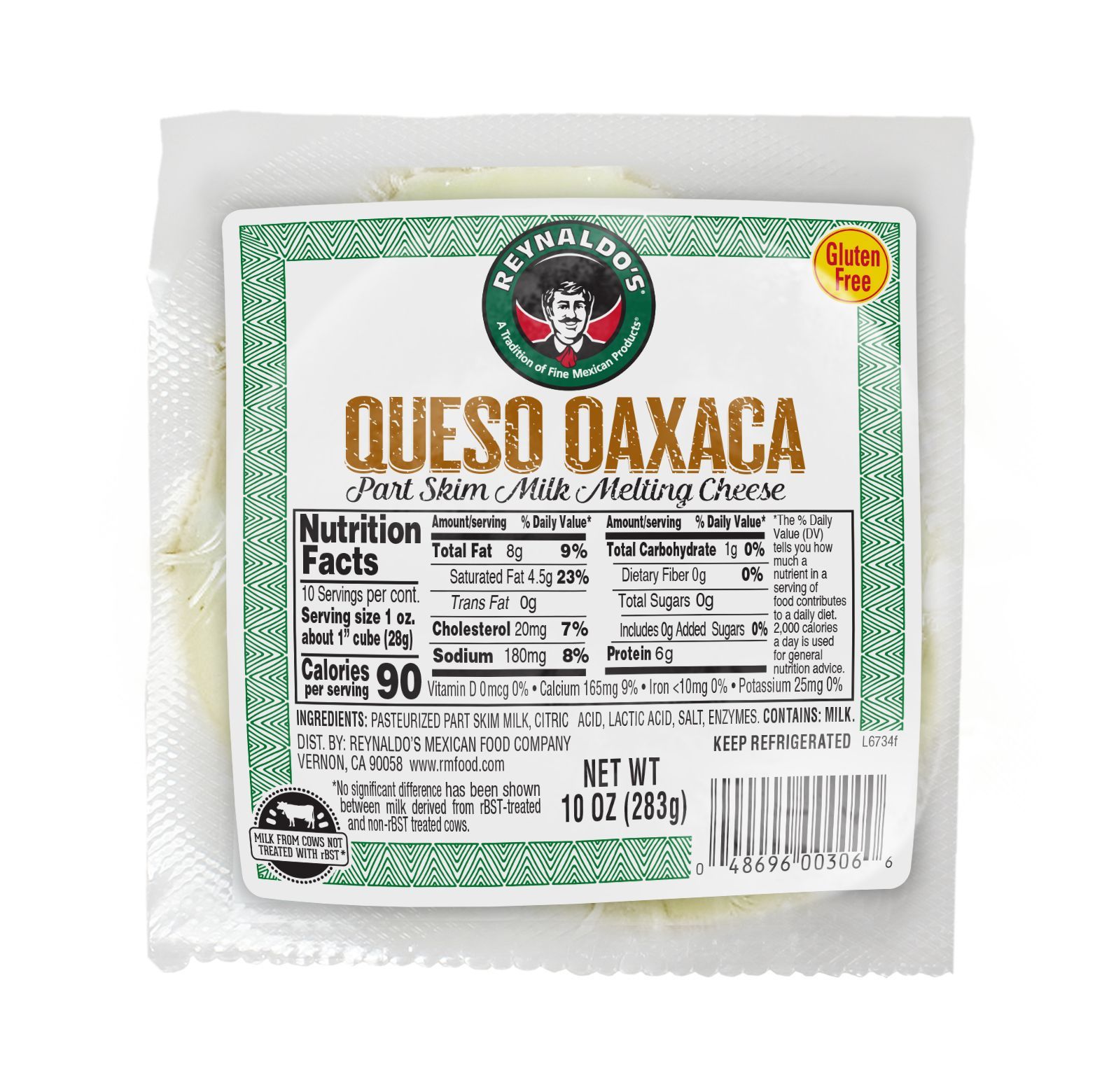 El Viajero's Queso Oaxaca: Buttery, Semi-Firm, Low-Fat Mexican Cheese