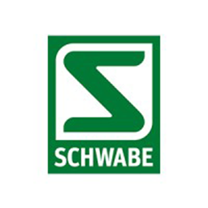 Logo Schwabe verde e bianco: una
