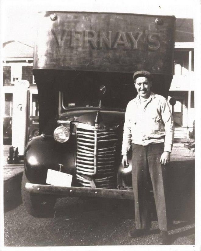 Storage — Old Picture of Man with Car in Netcong, NJ