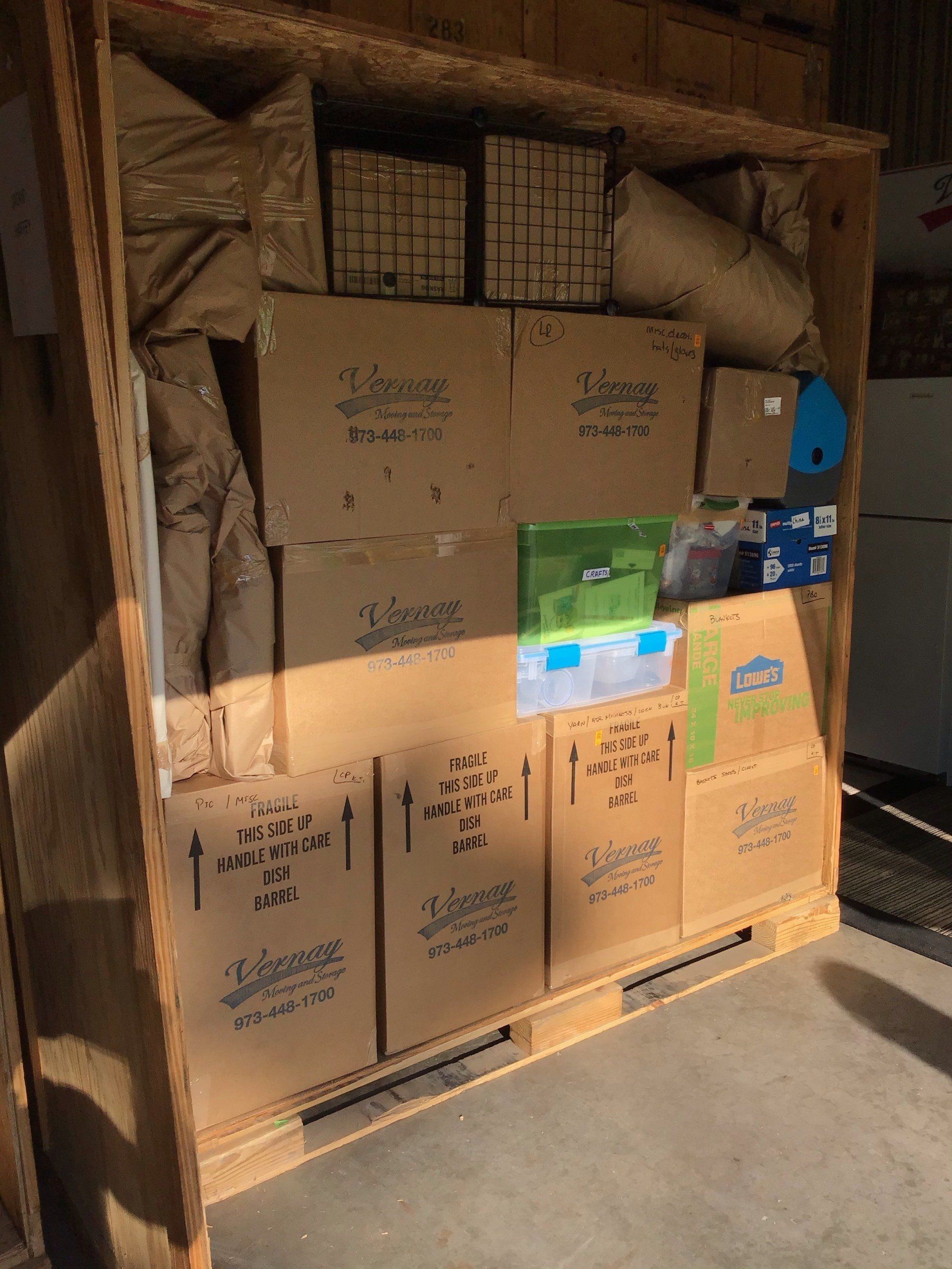 Vernay Moving and Storage Boxes — Netcong, NJ — Vernay Moving and Storage