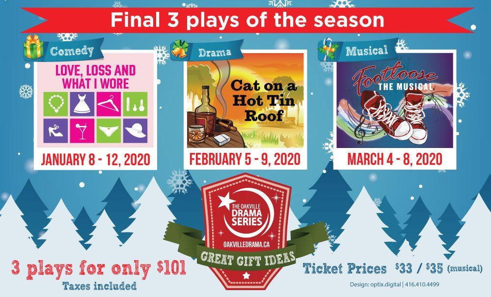 A poster for the final 3 plays of the season