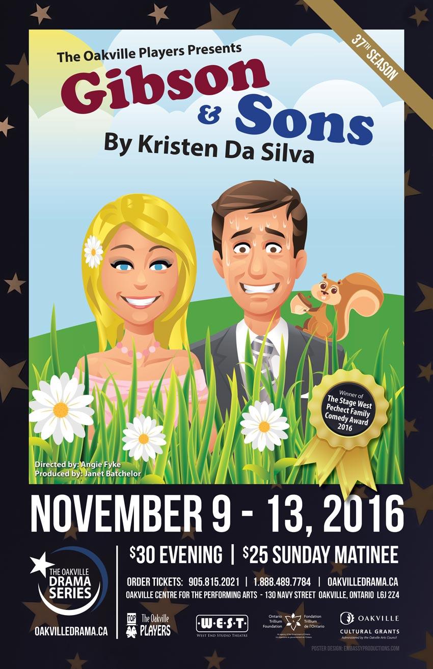 A poster for gibson and sons by kristen da silva