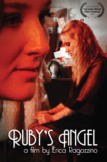 A poster for ruby 's angel a film by erica ragazzino