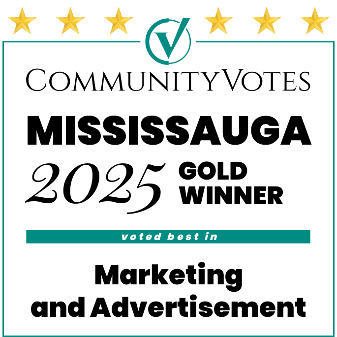 Community votes mississauga platinum winner voted best in social media marketing