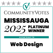Community votes mississauga platinum winner voted best in graphic design