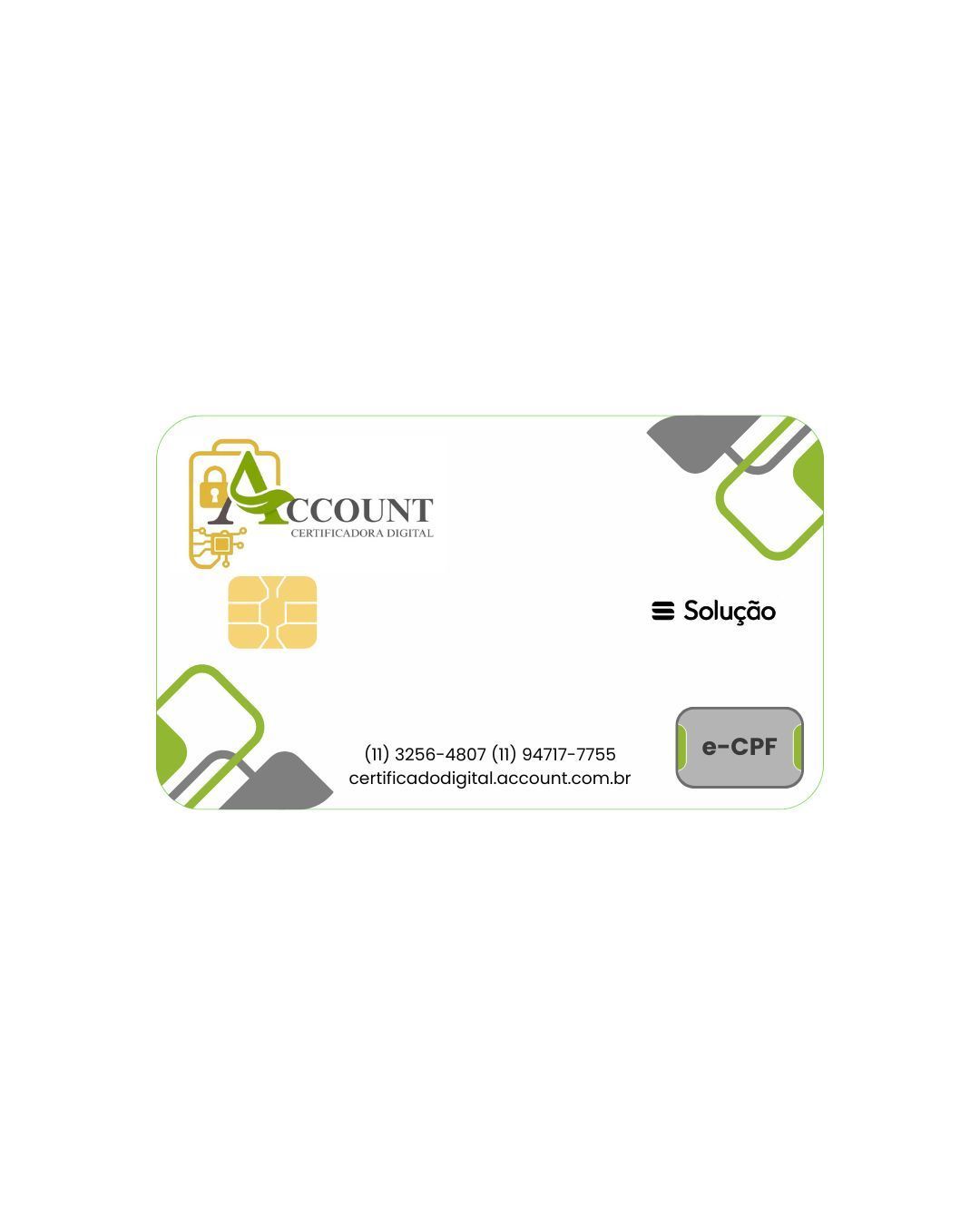 Uma imagem de um cartão em um fundo branco.