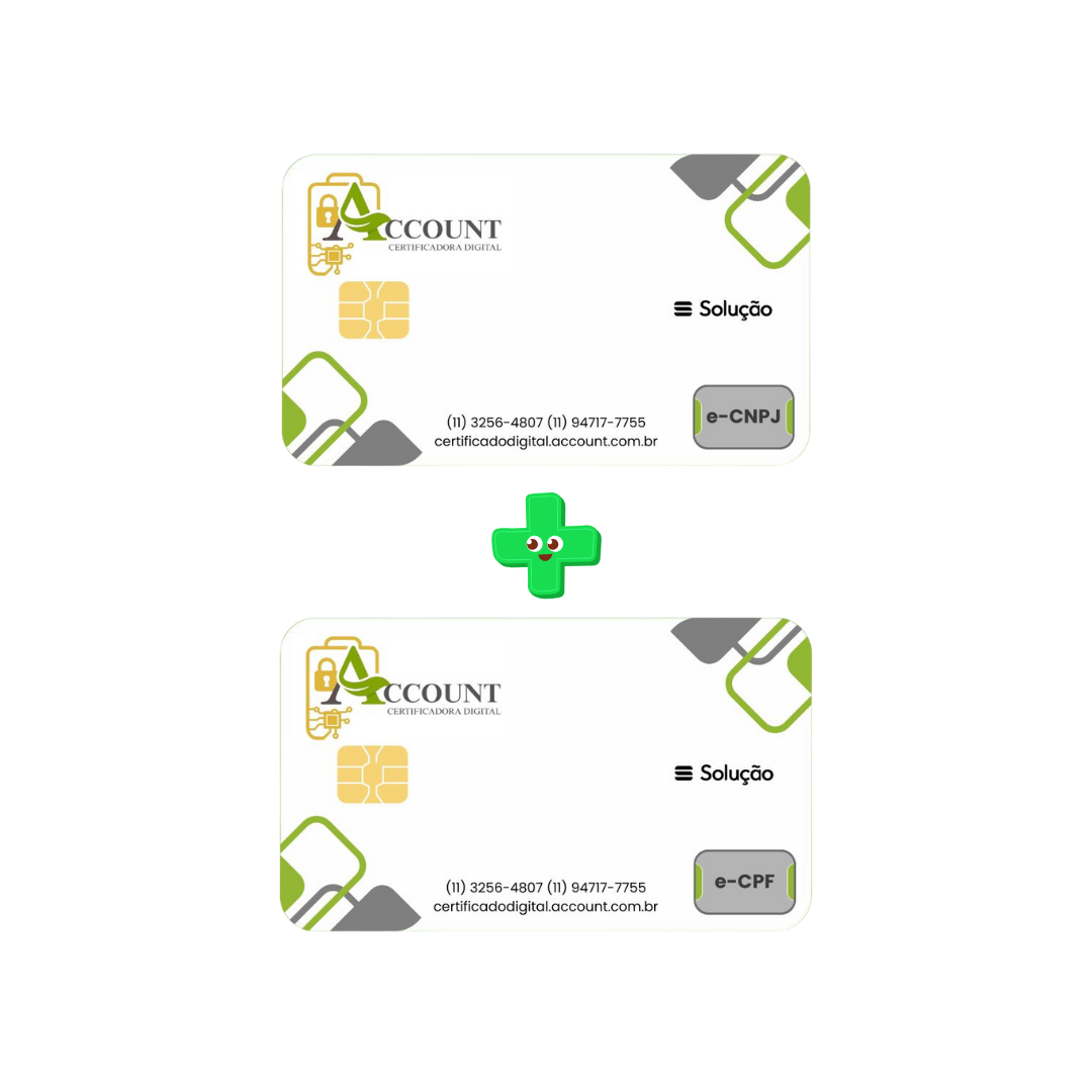 Três cartões com a palavra conta neles