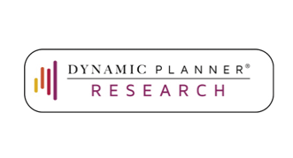 The dynamic planner research logo is on a white background.