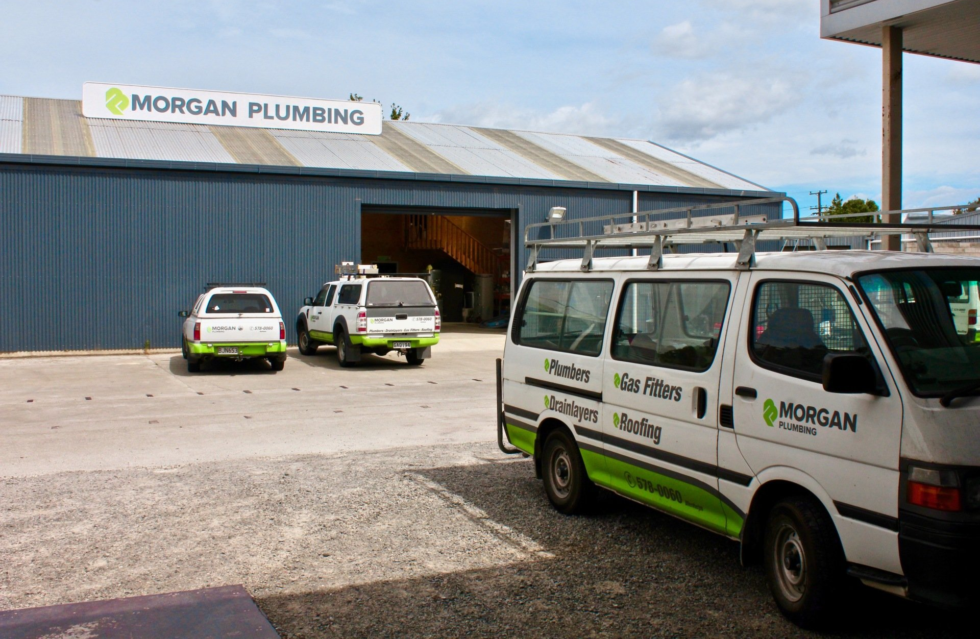 Morgan Plumbing staff