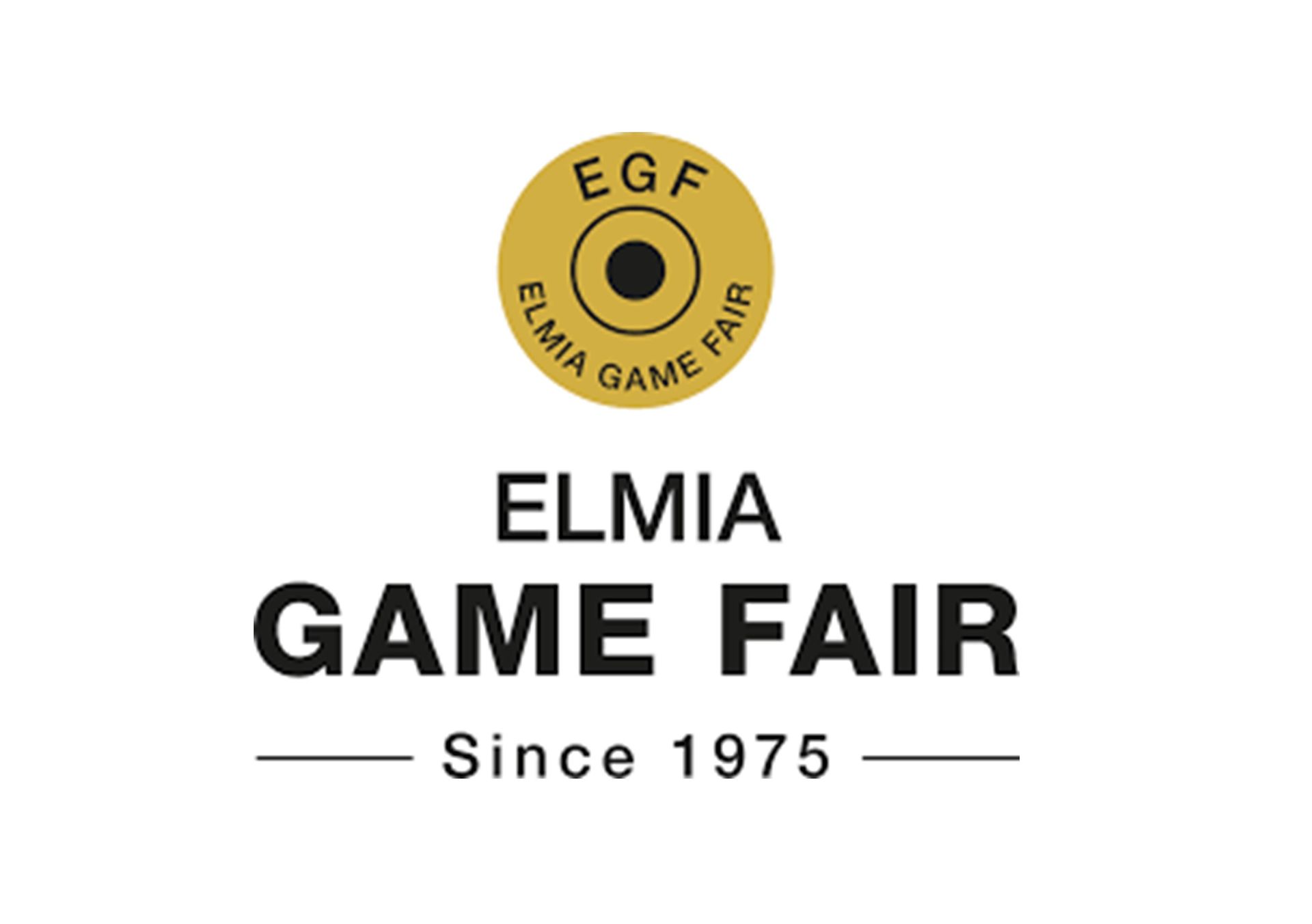 En logotyp för elmia spelmässan sedan 1975